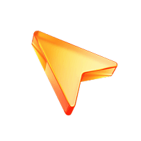 Orange 3D Cursor